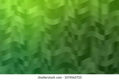Light Green vector template with lava shapes. An elegant bright illustration with gradient. Brand-new design for your ads, poster, banner.