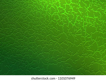 Light Green vector template with lava shapes. Colorful abstract illustration with gradient lines. New composition for your brand book.