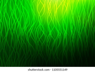 Light Green vector template with lava shapes. Geometric illustration in marble style with gradient.  Textured wave pattern for backgrounds.