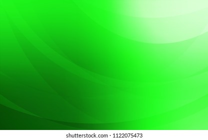 Light Green vector template with lava shapes. Geometric illustration in marble style with gradient.  A new texture for your  ad, booklets, leaflets.