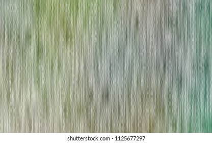 Light Green vector template with lava shapes. A vague circumflex abstract illustration with gradient. A new texture for your  ad, booklets, leaflets.