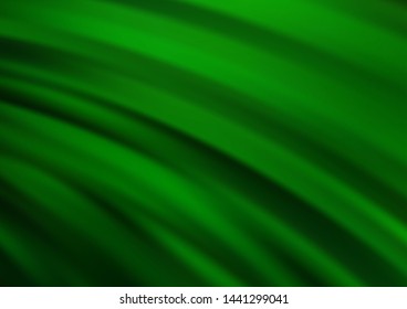 Light Green vector template with lava shapes. Geometric illustration in marble style with gradient.  A new texture for your  ad, booklets, leaflets.