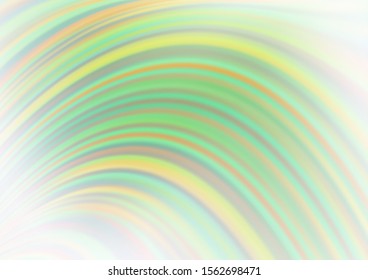 Light Green vector template with lava shapes. Creative geometric illustration in marble style with gradient. The elegant pattern for brand book.