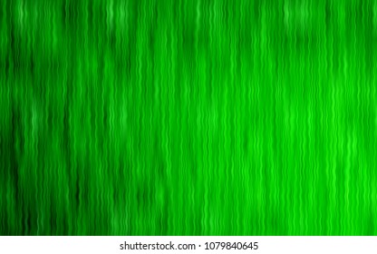 Light Green vector template with lines, ovals. An elegant bright illustration with gradient. A completely new template for your business design.