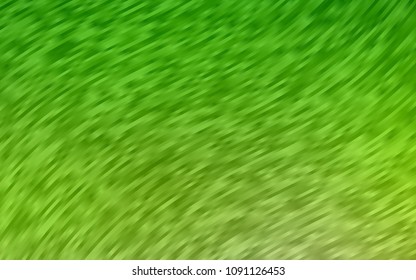 Light Green vector template with lines, ovals. An elegant bright illustration with gradient. The elegant pattern for brand book.