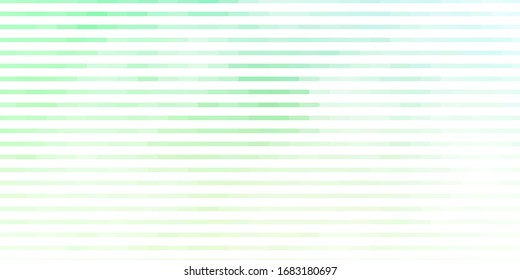 Light Green vector template with lines. Modern abstract illustration with colorful lines. Best design for your posters, banners.
