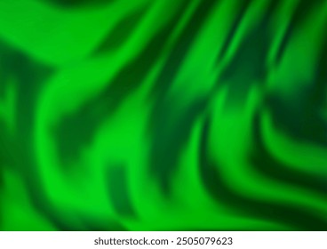 Light Green vector template with lines, ovals. Creative geometric illustration in marble style with gradient. A completely new marble design for your business.