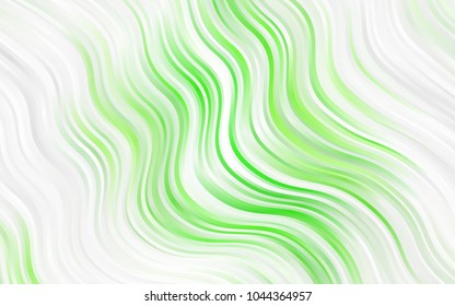 Light Green vector template with liquid shapes. Brand-new colored illustration in marble style with gradient. A completely new memphis design for your business.