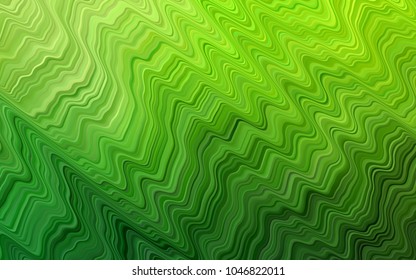 Light Green vector template with liquid shapes. Creative illustration in halftone marble style with gradient. Brand-new design for your ads, poster, banner.