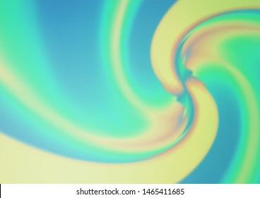 Light Green vector template with liquid shapes. Geometric illustration in marble style with gradient.  The elegant pattern for brand book.