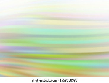 Light Green vector template with liquid shapes. A vague circumflex abstract illustration with gradient. A completely new template for your business design.