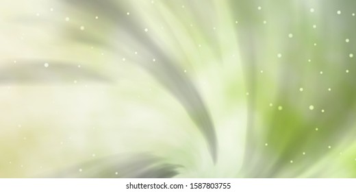 Light Green vector template with neon stars. Shining colorful illustration with small and big stars. Pattern for wrapping gifts.