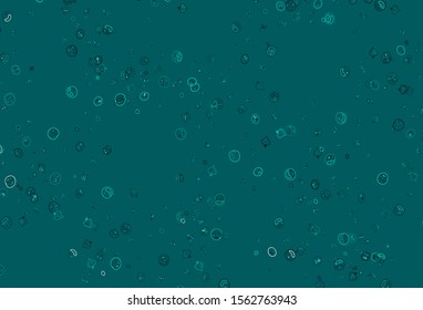 Light Green vector template with organic meal. Glitter abstract sketch with gourmet food. Design for ad, poster, banner of cafes or restaurants.