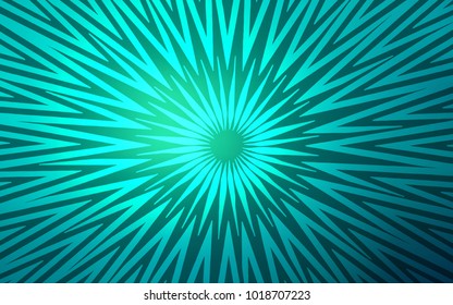 Light Green vector template with repeated sticks. Modern geometrical abstract illustration with staves. The pattern for ad, booklets, leaflets.