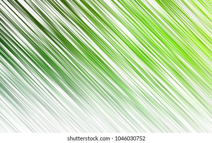 Light Green vector template with repeated sticks. Lines on blurred abstract background with gradient. Smart design for your business advert.
