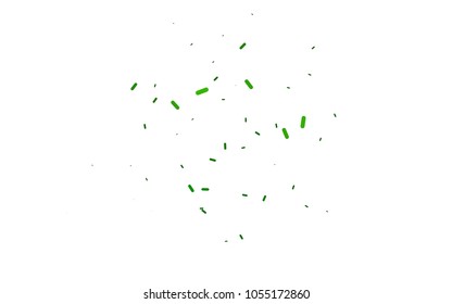 Light Green vector template with repeated sticks. Shining colored illustration with rounded stripes. The pattern can be used for medical ad, booklets, leaflets