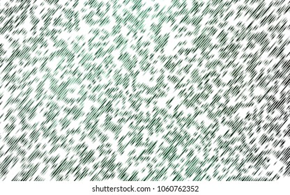 Light Green vector template with repeated sticks. Glitter abstract illustration with colored sticks. The pattern can be used for busines ad, booklets, leaflets