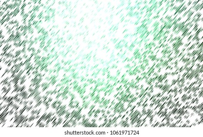 Light Green vector template with repeated sticks. Blurred decorative design in simple style with lines. The pattern can be used as ads, poster, banner for commercial.