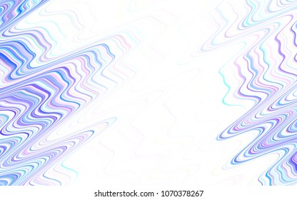 Light Green vector template with repeated sticks. Lines on blurred abstract background with gradient. Template for your beautiful backgrounds.