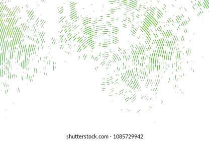 Light Green vector template with repeated sticks. Lines on blurred abstract background with gradient. The pattern can be used for busines ad, booklets, leaflets