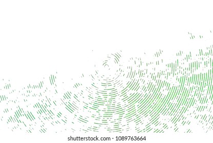Light Green vector template with repeated sticks. Modern geometrical abstract illustration with staves. The pattern can be used for busines ad, booklets, leaflets