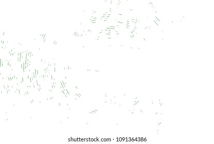 Light Green vector template with repeated sticks. Shining colored illustration with narrow lines. The template can be used as a background.