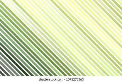 Light Green vector template with repeated sticks. Lines on blurred abstract background with gradient. The pattern can be used for busines ad, booklets, leaflets