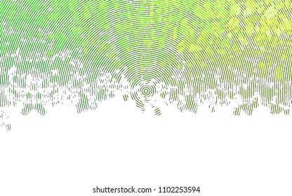 Light Green vector template with repeated sticks. Glitter abstract illustration with colored sticks. The template can be used as a background.