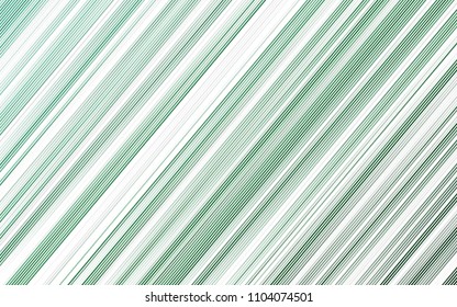 Light Green vector template with repeated sticks. Blurred decorative design in simple style with lines. The template can be used as a background.