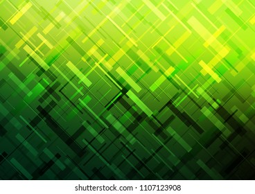 Light Green vector template with repeated sticks. Blurred decorative design in simple style with lines. Best design for your ad, poster, banner.