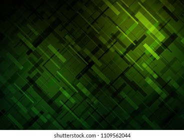 Light Green vector template with repeated sticks. Shining colored illustration with narrow lines. Smart design for your business advert.
