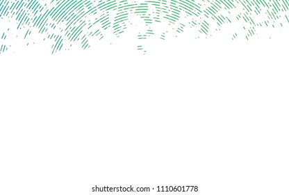 Light Green vector template with repeated sticks. Lines on blurred abstract background with gradient. Smart design for your business advert.