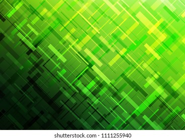 Light Green vector template with repeated sticks. Blurred decorative design in simple style with lines. Smart design for your business advert.
