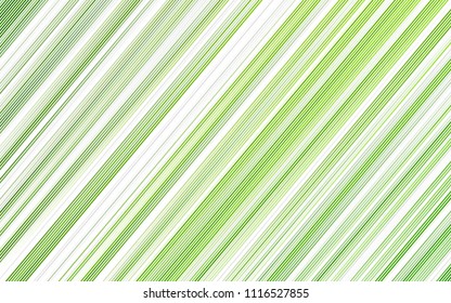 Light Green vector template with repeated sticks. Blurred decorative design in simple style with lines. Smart design for your business advert.