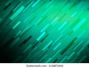 Light Green vector template with repeated sticks. Modern geometrical abstract illustration with staves. The pattern can be used for websites.
