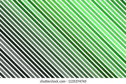 Light Green vector template with repeated sticks. Glitter abstract illustration with colored sticks. The template can be used as a background.