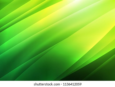 Light Green vector template with repeated sticks. Lines on blurred abstract background with gradient. The pattern can be used for websites.