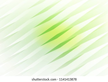Light Green vector template with repeated sticks. Glitter abstract illustration with colored sticks. Smart design for your business advert.