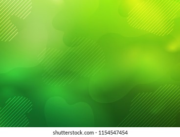 Light Green vector template with repeated sticks. Decorative shining illustration with lines on abstract template. The pattern can be used as ads, poster, banner for commercial.
