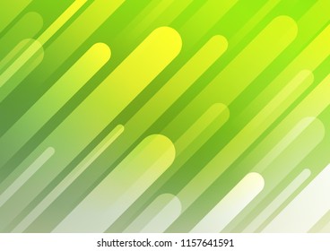 Light Green vector template with repeated sticks. Blurred decorative design in simple style with lines. The pattern can be used for websites.