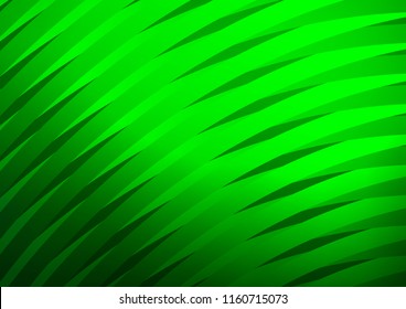 Light Green vector template with repeated sticks. Modern geometrical abstract illustration with staves. Smart design for your business advert.