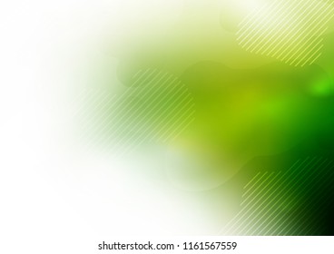 Light Green vector template with repeated sticks. Lines on blurred abstract background with gradient. The pattern can be used for busines ad, booklets, leaflets