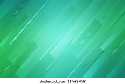 Light Green vector template with repeated sticks. Modern geometrical abstract illustration with Lines. Best design for your ad, poster, banner.