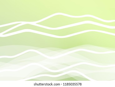 Light Green vector template with repeated sticks. Glitter abstract illustration with colored sticks. Best design for your ad, poster, banner.