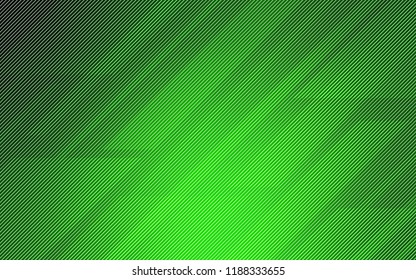 Light Green vector template with repeated sticks. Lines on blurred abstract background with gradient. The pattern for ad, booklets, leaflets.