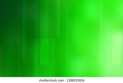 Light Green vector template with repeated sticks. Decorative shining illustration with lines on abstract template. Best design for your ad, poster, banner.