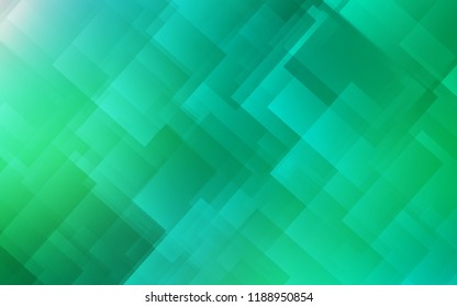 Light Green vector template with repeated sticks. Lines on blurred abstract background with gradient. Pattern for your busines websites.