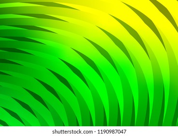 Light Green vector template with repeated sticks. Decorative shining illustration with lines on abstract template. The pattern can be used for busines ad, booklets, leaflets