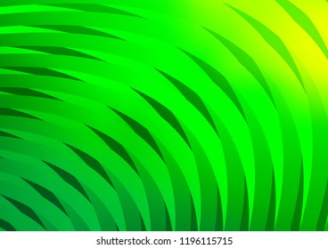 Light Green vector template with repeated sticks. Decorative shining illustration with lines on abstract template. Best design for your ad, poster, banner.