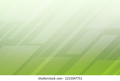 Light Green vector template with repeated sticks. Modern geometrical abstract illustration with Lines. Pattern for ads, posters, banners.